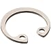 Tapered Section Standard Internal Retaining Ring, Axially Assembled, DIN 1.4122 Stainless Steel, Metric, 23mm Bore Diameter, 1.20mm Thick, Made In US, Pack of 5