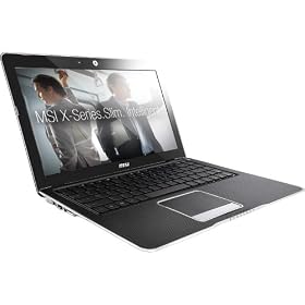 Laptop Notebook MSI X370 205US 13.4 Inch Laptop Black X370 205US