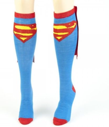 Unisex Superman Socks With Capes