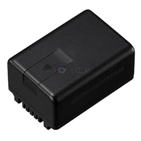 BRAND NEW LI ION RECHARGEABLE BATTERY PACK FOR DIGITAL CAMERA/CAMCORDER MODEL/PART NO: PANASONIC SDR H85S SDR S45 SDR S50