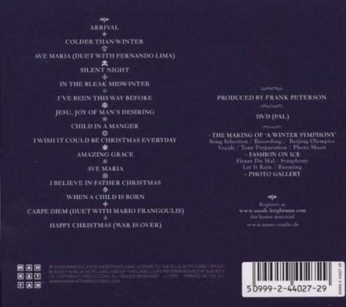 Cover image : A Winter Symphony