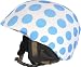 WackySalad Ski and snowboard helmet covers are uniquely designed to be a universal fit for all snow sport helmets, either adult or child; enhancing the look of your safety helmet.  Do you simply want to be different or improve the look of an old helmet? Special occasion? Our helmet covers can be very simply customised to your needs or pick one of our standard designs.

WackySalad helmet covers are simple to fit and require no fastenings; the image or pattern can be customised to your own special requirements. Super strong construction ensures a long lasting, secure and snug fit.

Please Note: All WackySalad ski and snowsports helmet covers include a rear opening for your goggle strap.

This product is not waterproof.