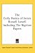 Books : The Early Poems of James Russell Lowell Including The Bigelow Papers