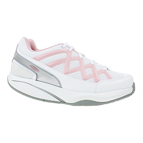 Women's MBT Women's Sport 3 Limited Edition Pink/White Leather/Mesh - Limited Edition 37 Medium