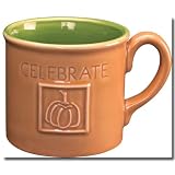 Celebrate Ceramic Pumpkin Mug Autumn Collection