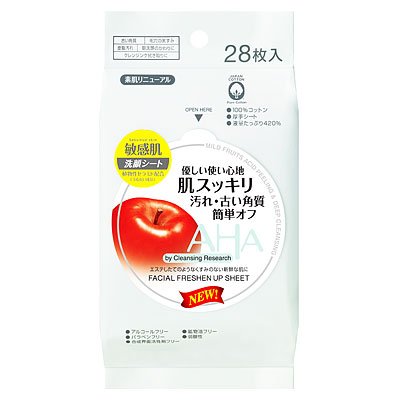 クレンジングリサーチ　洗顔シートｂ　２８枚入り