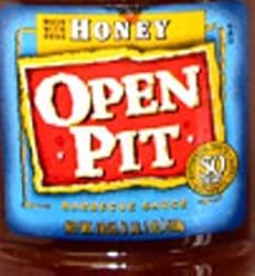 Open Pit Honey Barbecue Sauce- SIX BOTTLES (18oz each)