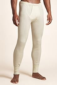 Ribbed Thermal Longpants with Wool