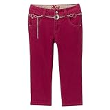 Girls' YES Capri Pants - Pink Denim