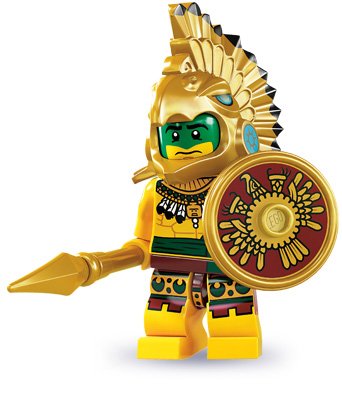 Lego Minifigures Series 7 - SEALED - Aztec Warrior - UNOPENED ONLY