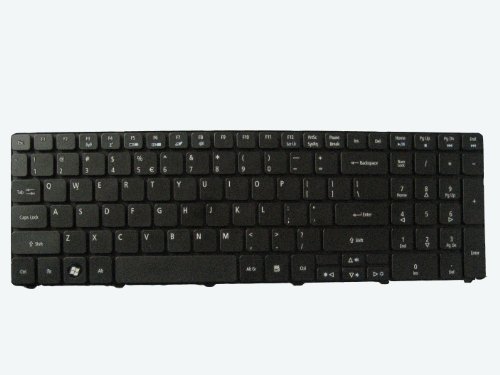 L.F. New Black keyboard for Select part numbers Acer MP-09B23U4-6983 PK130C93A00 ... Laptop / Notebook US Layout