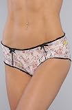 Best Price *Intimates Boutique The Clarissa Printed Mesh Hipster in Light Pink,Intimates for Women