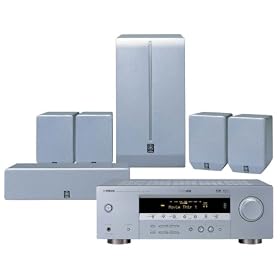 Yamaha YHT-270SL 5.1 Channel Home Theater Speaker System, Silver