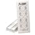 Imperial Manufacturing RG1847 4 inch x 10 inch White VN Floor Register 2 Pack