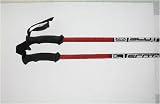 New Scott Catalst Aluminum Black and Red Ski Poles