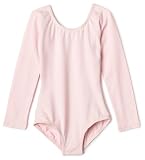 Capezio Girls 2-6x Long Sleeve Leotard - Pink - S (4-6)