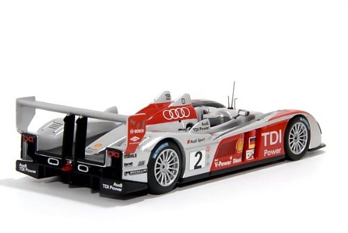 1/43 アウディ R10 TDI 泥はね仕様07 ルマン優勝 #1 P.ラミー/E.ピッロ (LM2007B)