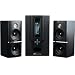 Eagle Tech ET-AR504LR-BK 2.1 Soundstage Speakers with Subwoofer & Remote