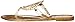 Jack Rogers Women's Sparkle Georgica Jelly Flip-Flop Sandal