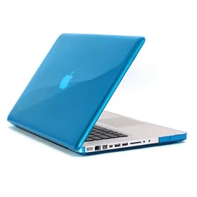 Speck Products See Thru Case for 13-inch MacBook Aluminum Unibody/Black Keyboard (Aqua)