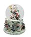 Lightahead® Snowman Musical Water Snow Globe Ball Playing a Tune & Rotating Table Top Decoration for Christmas 80MM (Snowman)