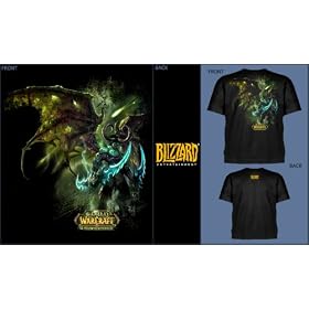 World of Warcraft Illidan Black Temple�T-Shirt