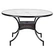 Home Madaga 2008 Standard Height Wicker Dining Table - Round