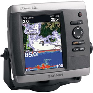 Garmin 010-00762-01 GPSMAP 541 Series Marine GPS Receiver with dual-frequency transducer