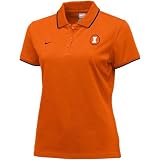 Nike Illinois Fighting Illini Orange Ladies College Classic Polo