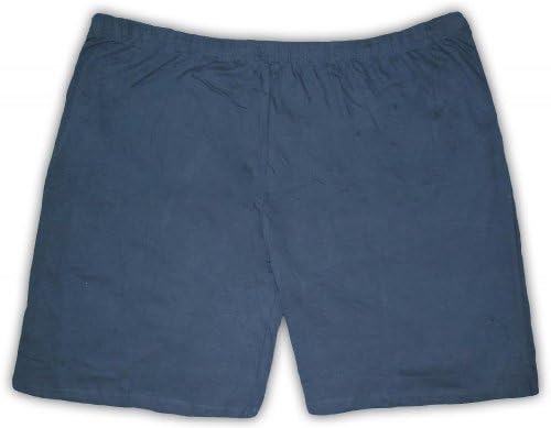 Big Men's Falcon Bay Cotton Jersey Shorts #1125 Medium Blue 4XL
