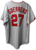 Vladimir Guerrero Los Angeles Angels of Anaheim Autographed Grey Majestic Jersey