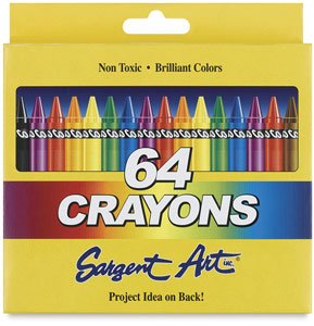 Sargent Best Buy Crayon Packs - Set of 64 Colors