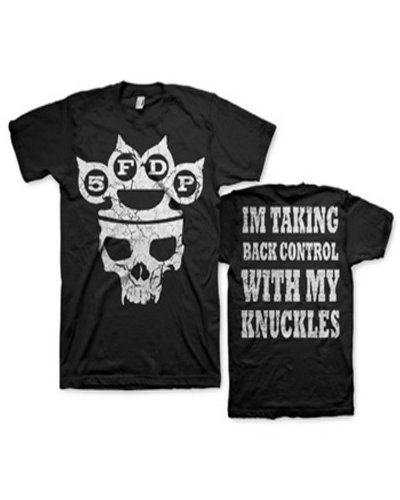 Five Finger Death Punch Brass Knuckles Soft Fit T-Shirt
