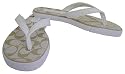 Coach Val Signature Khaki Flip Flops