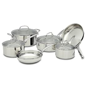 Potobelo Italia 10 Piece Cookware Set