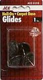 Ace Carpet Base Nail-on Glide
