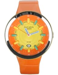 Fashion Waterproof Women Girls Waterproof Sports Fruit-style Watches with Day Display (Orange)