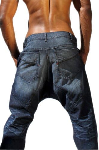 Rufskin Barn - Modern Denim Low Rise FarmerJeans in Distressed Indigo-30