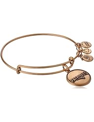 Alex and Ani "NFL" New England Patriots Logo Expandable Wire Bangle Bracelet, 7.5"