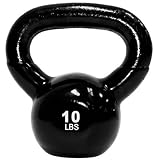 TKO Vinyl Dipped Kettlebell, 10-Pound