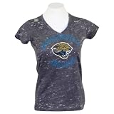 Jacksonville Jaguars Women's Extra Comfort NFL T-Shirt - Gray - Small