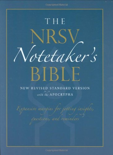 The NRSV Notetaker's Bible