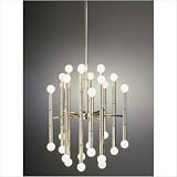 Jonathan Adler Meurice Collection 30-Light Nickel Chandelier