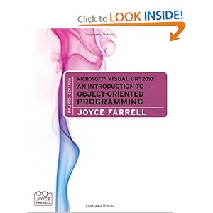 Microsoft Visual C# 2010 - Joyce Farrell
