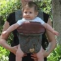 Baby Carrier Cover in Couture Coco Blue - Carrier Type: Original