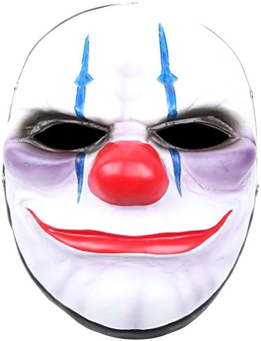 Payday2 Mask Clown Dallas Chains HOXTON Wolf Resin Mask Halloween Costumes (Chains)