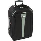 Extra Large 30 Inch Expandable Suitcase (Black/Silver)