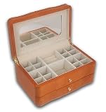 Captivating and Curvaceous Jewelry Box with Glowing Wood