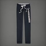 Abercrombie & Fitch アバクロ（レディース）スウェット パンツ SKINNY [ネイビー] 並行輸入品
