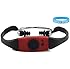 Supershop&reg; 4GB Swimming Diving Water Waterproof MP3 Player FM Radio Earphone Red